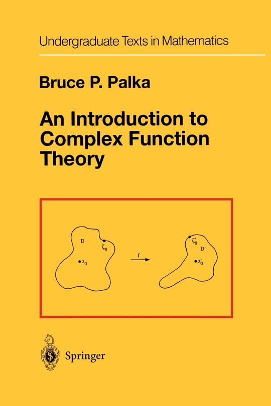 Front cover_An Introduction to Complex Function Theory