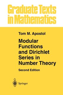 Couverture_Modular Functions and Dirichlet Series in Number Theory