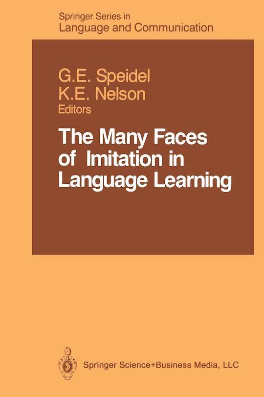 Front cover_The Many Faces of Imitation in Language Learning