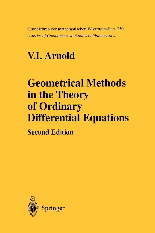 Front cover_Geometrical Methods in the Theory of Ordinary Differential Equations