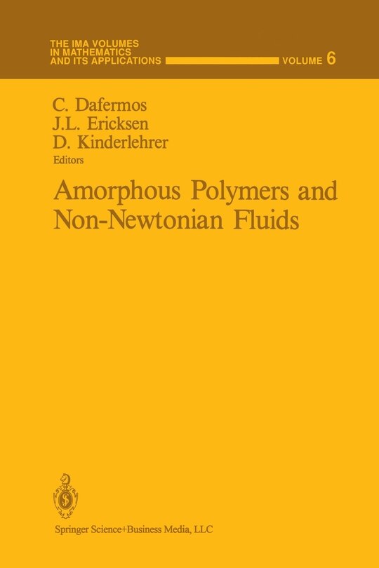 Front cover_Amorphous Polymers and Non-Newtonian Fluids