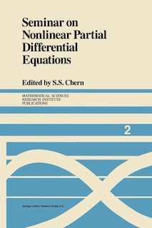 Couverture_Seminar on Nonlinear Partial Differential Equations