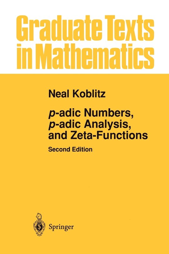 Front cover_p-adic Numbers, p-adic Analysis, and Zeta-Functions