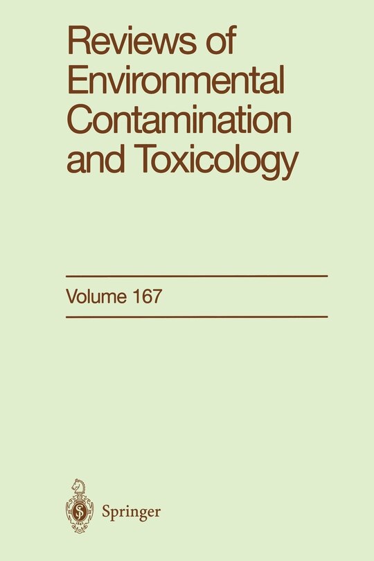 Couverture_Reviews Of Environmental Contamination And Toxicology