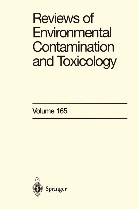 Couverture_Reviews Of Environmental Contamination And Toxicology