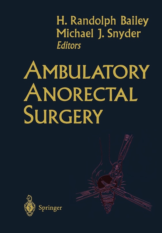 Couverture_Ambulatory Anorectal Surgery