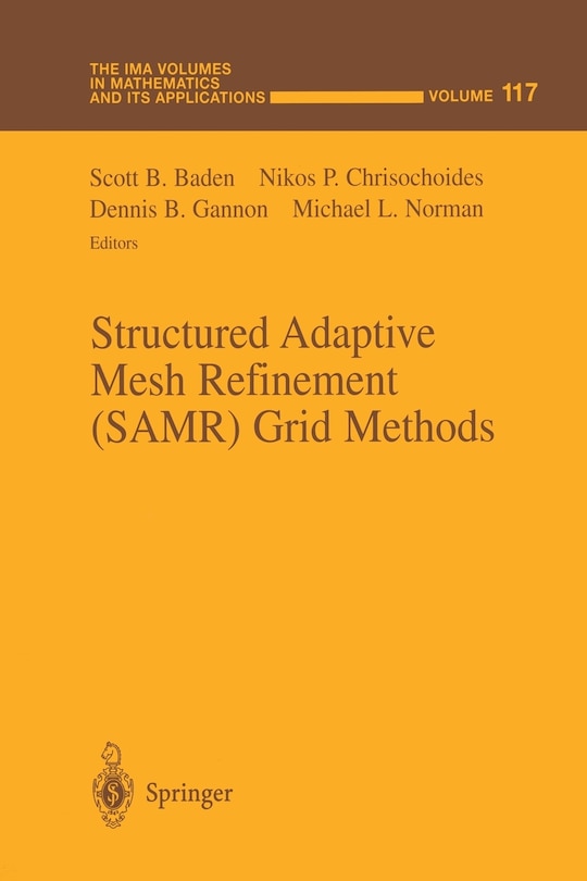 Couverture_Structured Adaptive Mesh Refinement (SAMR) Grid Methods