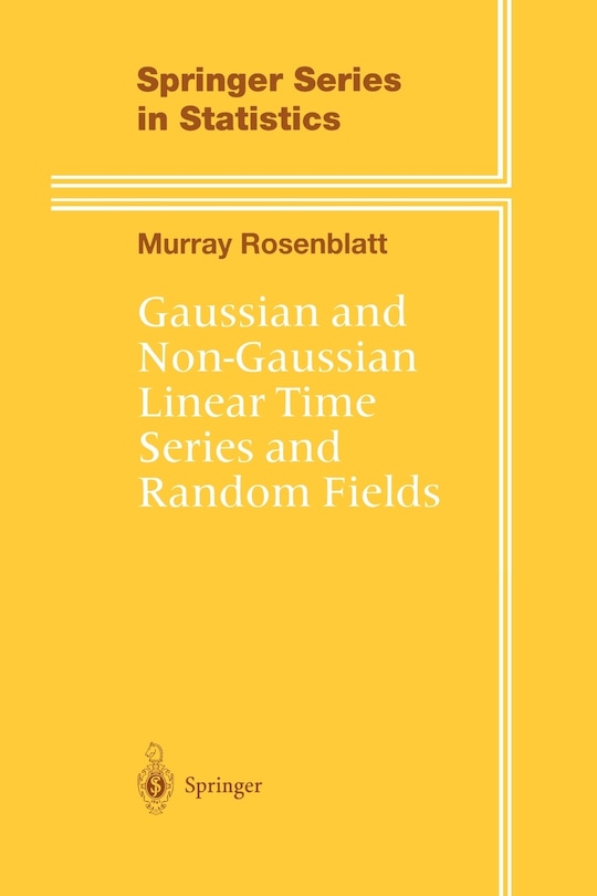 Front cover_Gaussian and Non-Gaussian Linear Time Series and Random Fields
