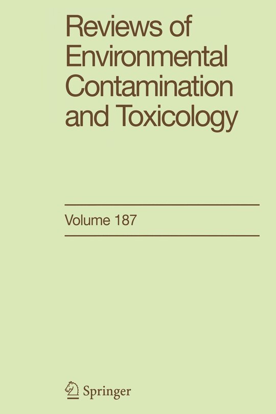Couverture_Reviews of Environmental Contamination and Toxicology 164