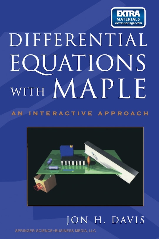 Front cover_Differential Equations with Maple