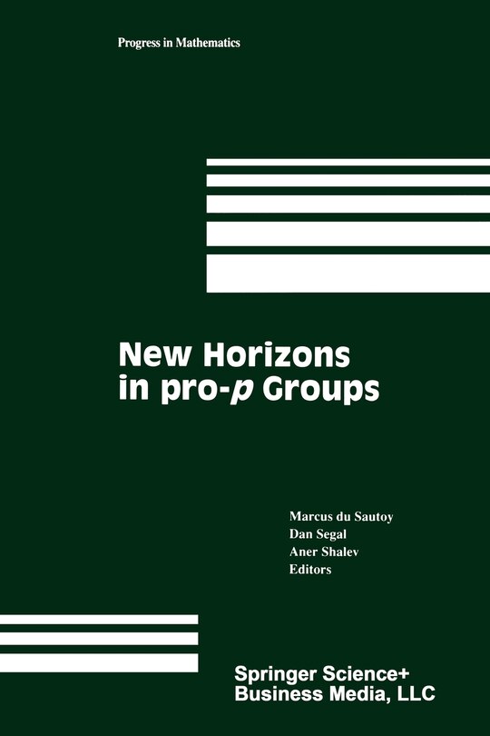 Couverture_New Horizons in pro-p Groups