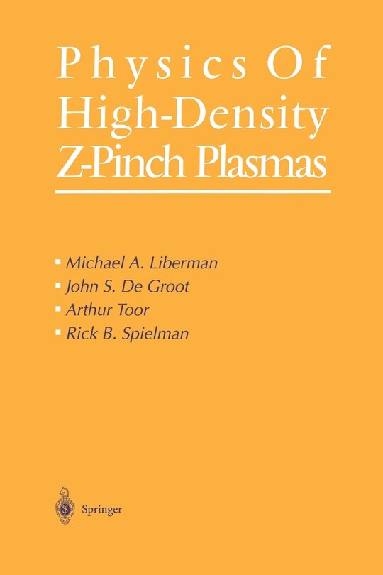 Front cover_Physics of High-Density Z-Pinch Plasmas