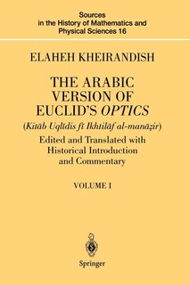 Couverture_The Arabic Version Of Euclid's Optics