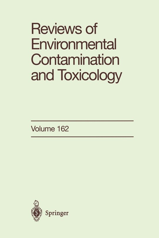 Front cover_Reviews Of Environmental Contamination And Toxicology