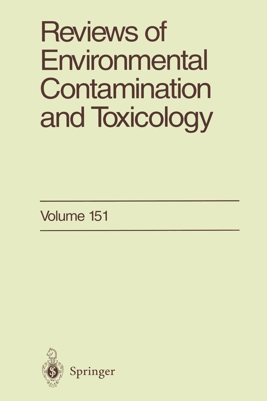 Front cover_Reviews Of Environmental Contamination And Toxicology