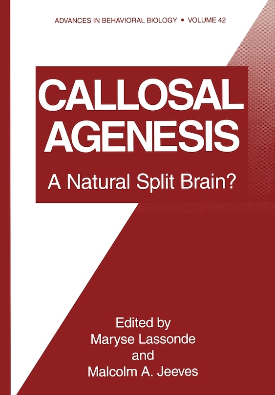 Couverture_Callosal Agenesis