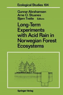Couverture_Long-Term Experiments with Acid Rain in Norwegian Forest Ecosystems
