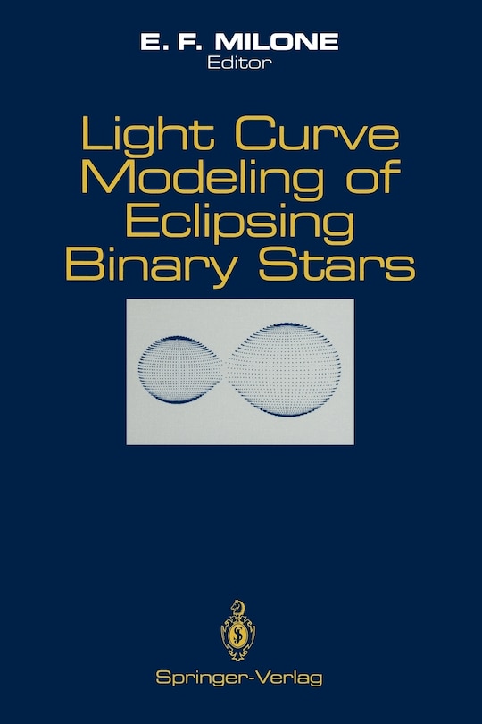 Front cover_Light Curve Modeling of Eclipsing Binary Stars