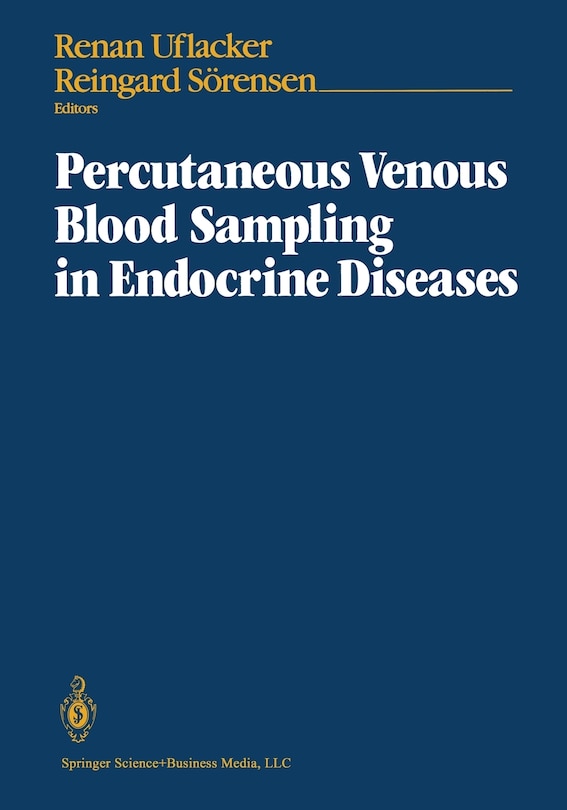 Front cover_Percutaneous Venous Blood Sampling in Endocrine Diseases