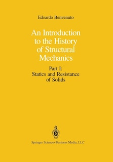 Front cover_An Introduction to the History of Structural Mechanics