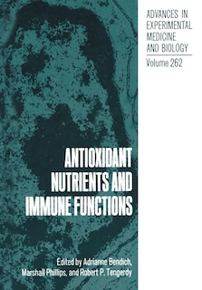 Couverture_Antioxidant Nutrients and Immune Functions