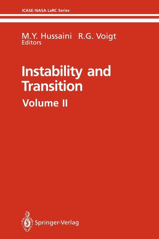Front cover_Instability and Transition