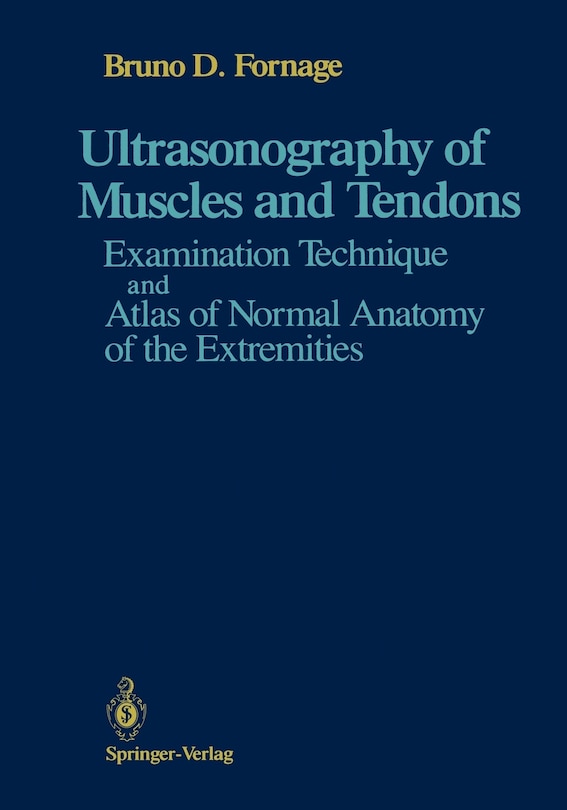 Front cover_Ultrasonography of Muscles and Tendons