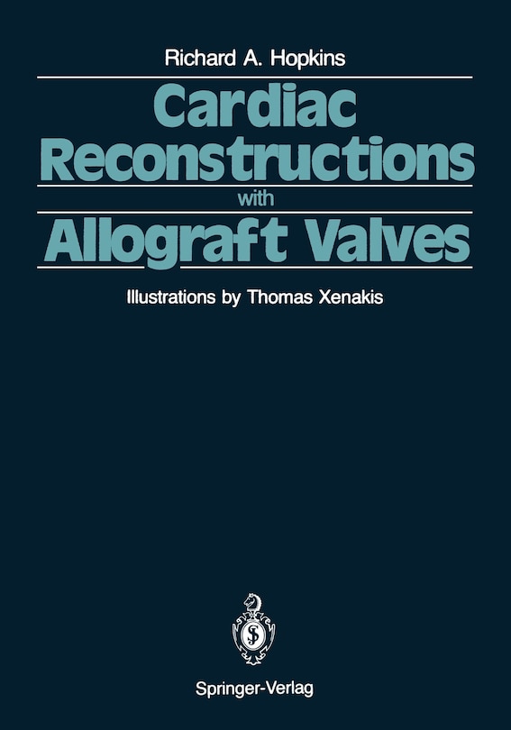 Couverture_Cardiac Reconstructions with Allograft Valves