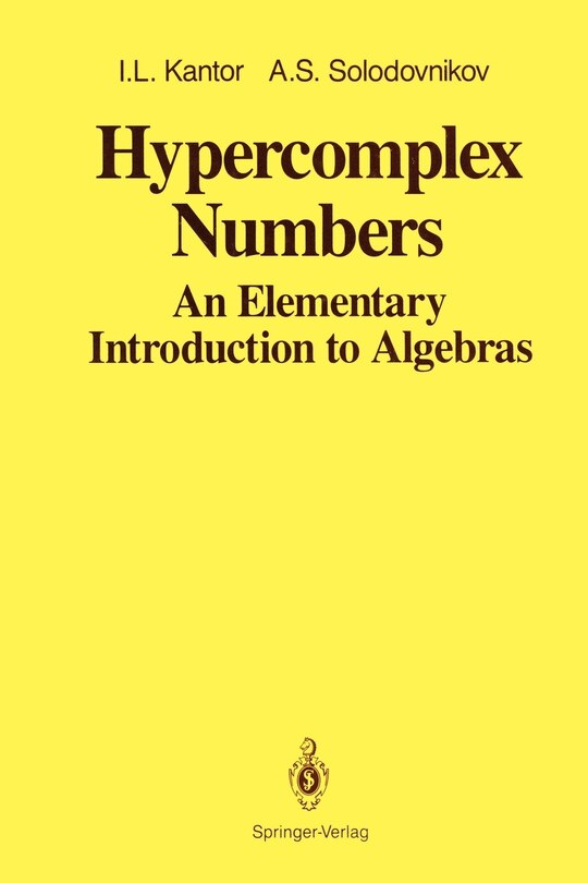 Couverture_Hypercomplex Numbers