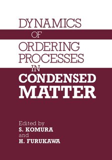 Front cover_Dynamics of Ordering Processes in Condensed Matter