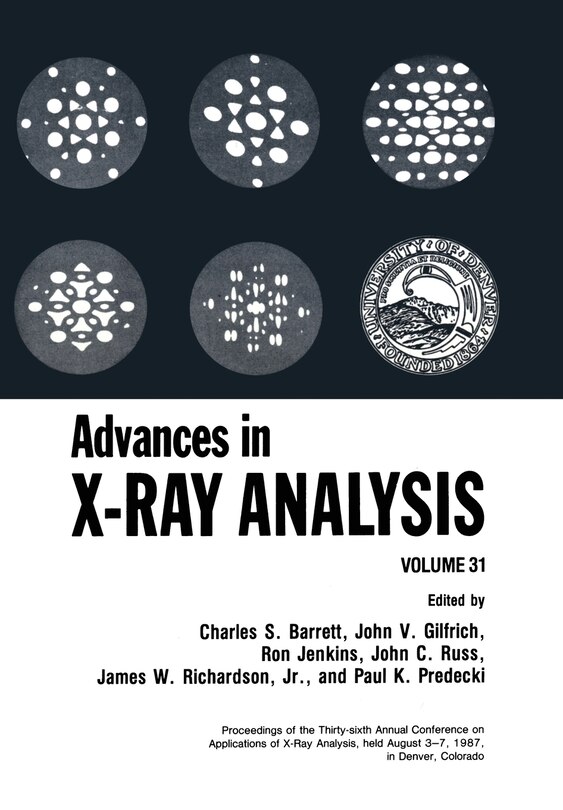 Front cover_Advances In X-ray Analysis