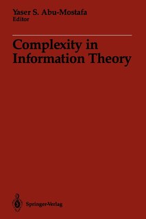 Front cover_Complexity in Information Theory