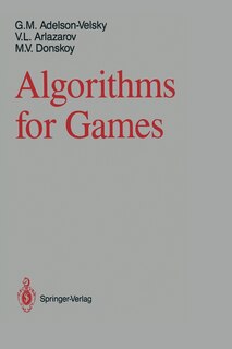 Front cover_Algorithms for Games