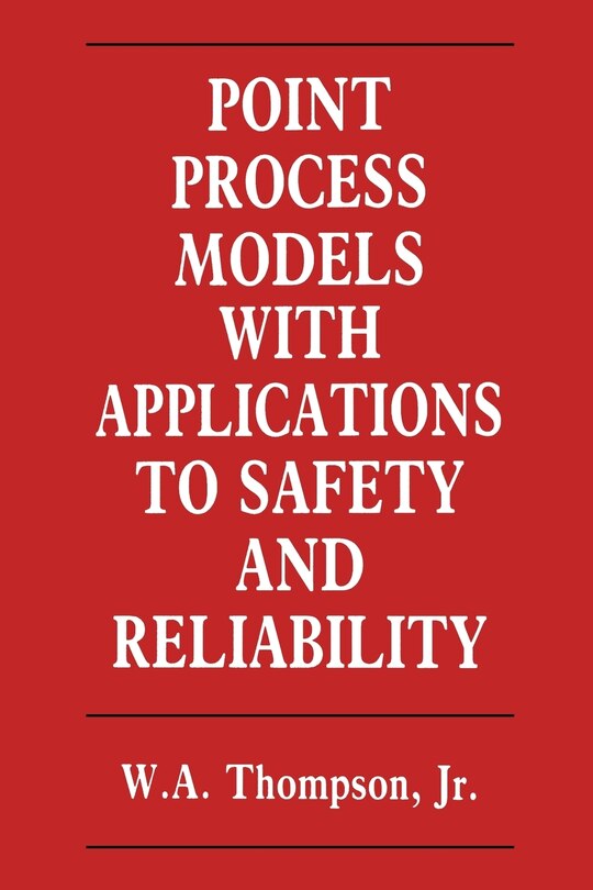 Couverture_Point Process Models with Applications to Safety and Reliability