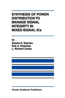 Front cover_Synthesis of Power Distribution to Manage Signal Integrity in Mixed-Signal ICs