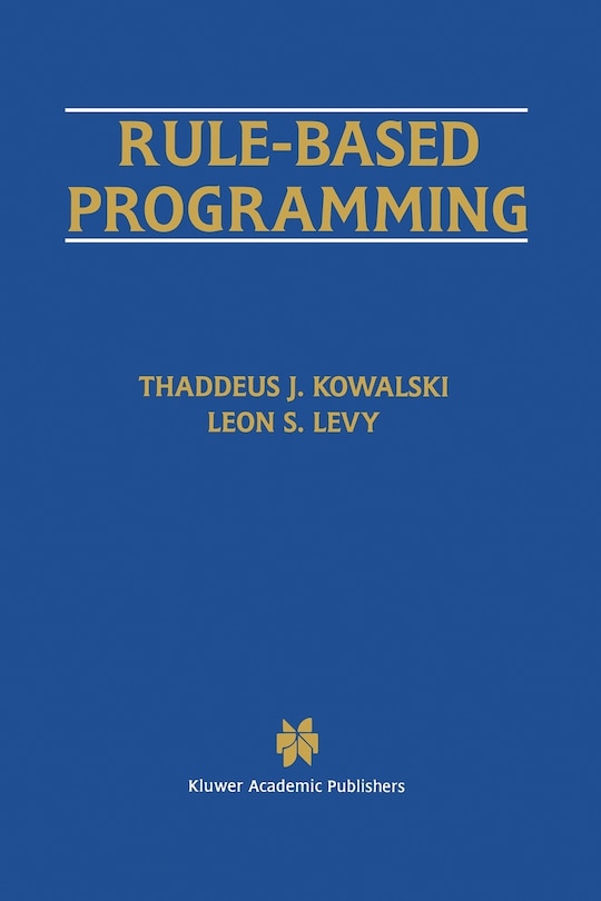 Front cover_Rule-Based Programming