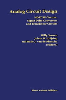 Front cover_Analog Circuit Design