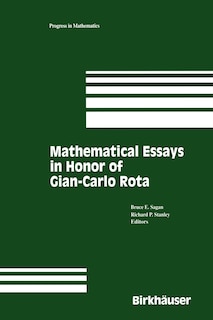 Couverture_Mathematical Essays in honor of Gian-Carlo Rota