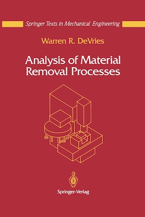 Analysis of Material Removal Processes