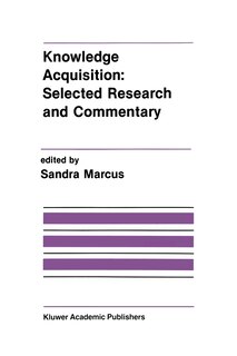 Couverture_Knowledge Acquisition: Selected Research and Commentary