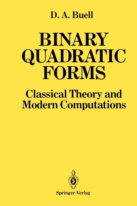 Front cover_Binary Quadratic Forms