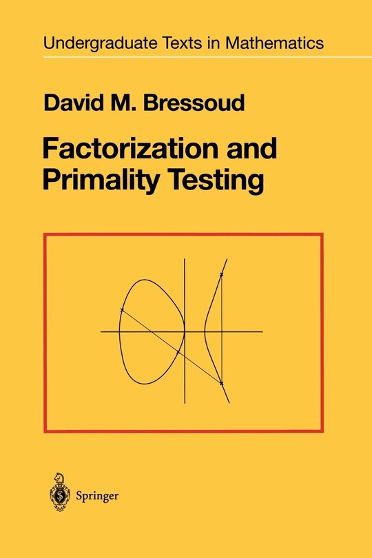 Front cover_Factorization and Primality Testing