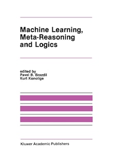 Front cover_Machine Learning, Meta-Reasoning and Logics