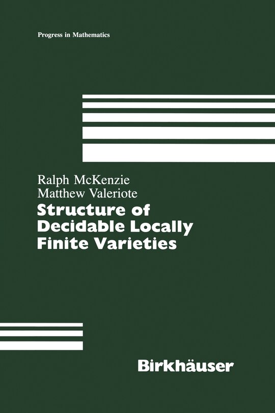 Structure of Decidable Locally Finite Varieties