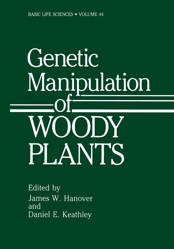 Couverture_Genetic Manipulation Of Woody Plants