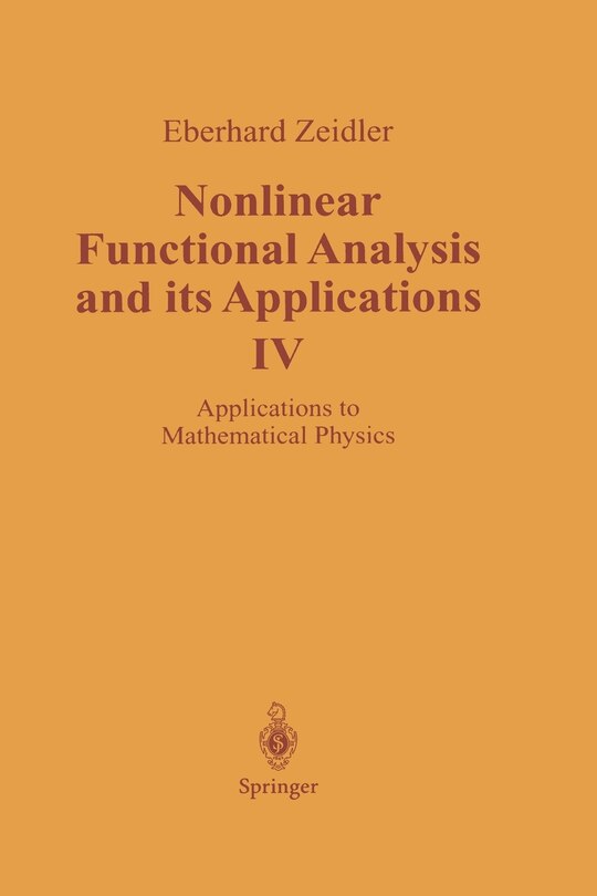 Front cover_Nonlinear Functional Analysis and its Applications