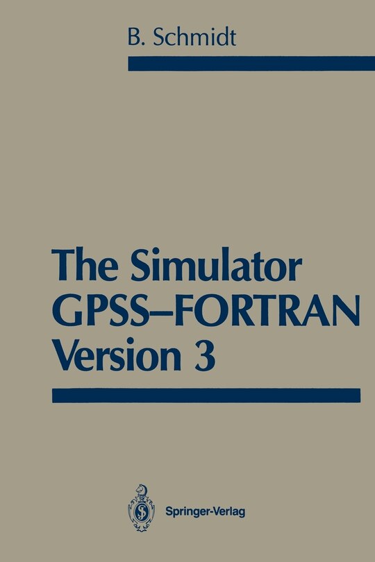 Front cover_The Simulator GPSS-FORTRAN Version 3