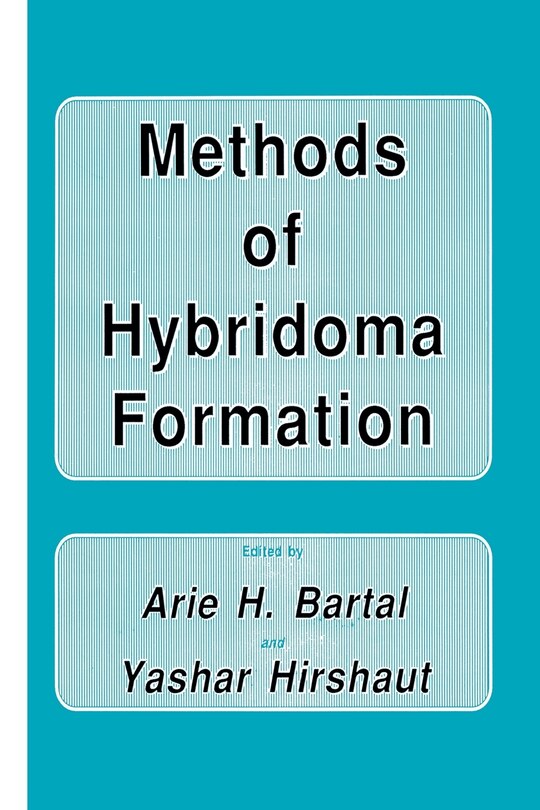Couverture_Methods Of Hybridoma Formation