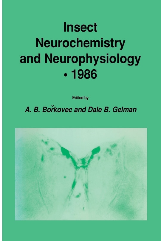 Couverture_Insect Neurochemistry and Neurophysiology - 1986