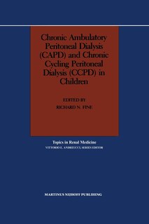 Couverture_Chronic Ambulatory Peritoneal Dialysis (CAPD) and Chronic Cycling Peritoneal Dialysis (CCPD) in Children